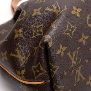 LOUIS VUITTON TURENNE PM BAG MONOGRAM CANVAS BROWN GHW