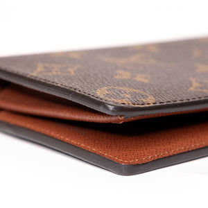 LOUIS VUITTON PORTEFEUILLE BRAZZA MONOGRAM CANVAS LONG WALLET