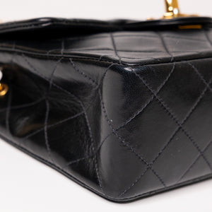CHANEL VINTAGE CLASSIC SQUARE FLAP LAMBSKIN GHW