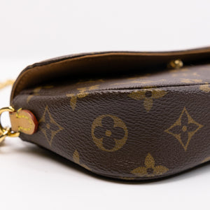 LOUIS VUITTON IVY WALLET ON CHAIN MONOGRAM CANVAS GHW