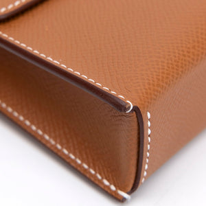 HERMES HERMESNAP WALLET EPSOM GOLD SHW STAMP G