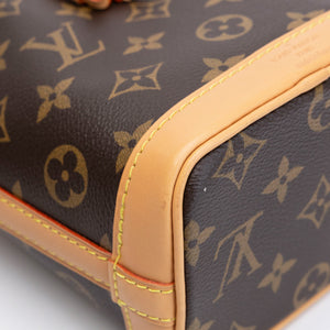 LOUIS VUITTON NANO NOE MONOGRAM CANVAS GHW (MICROCHIP)
