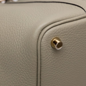 HERMES PICOTIN 18 LOCK BAG CLEMENCE SAUGE GHW STAMP B