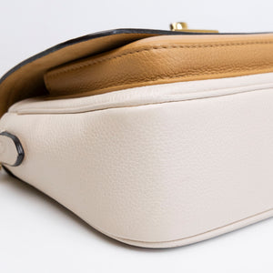 LOUIS VUITTON LOCKME TENDER GRAINED CALFSKIN BEIGE MULTICOLOUR GHW (MICROCHIP)