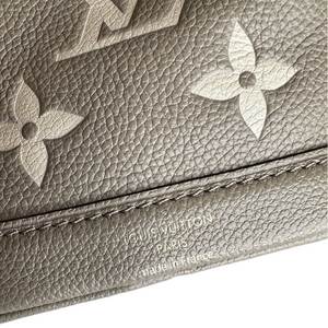 LOUIS VUITTON NANO NOE BICOLOUR MONOGRAM EMPREINTE LEATHER