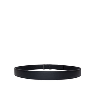 HERMES SIZE 100 H BELT BUCKEL REVERSIBLE BELT BLACK