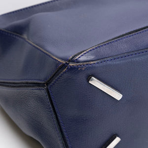 LOEWE MEDIUM PUZZLE BAG NAVY CALFSKIN SHW
