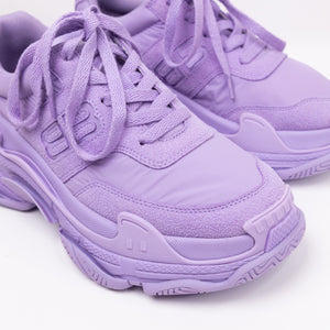 BALENCIAGA TRIPLE S SNEAKERS PURPLE SIZE 37