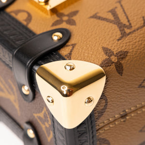LOUIS VUITTON MONOGRAM REVERSE CANVAS SIDE TRUNK