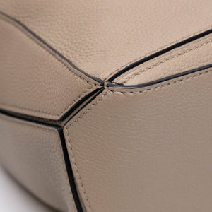LOEWE SMALL PUZZLE BAG GRAINED CALFSKIN SAND GHW