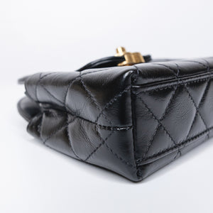 CHANEL 24P MINI NANO KELLY SHOPPER CALFSKIN GHW (MICROCHIP)