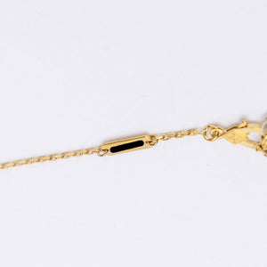 VAN CLEEF & ARPELS VINTAGE ALHAMBRA PENDANT BLACK ONYX / 18K YELLOW GOLD