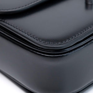 CELINE TEEN TRIOMPHE BAG SHINY CALFSKIN BLACK SHW