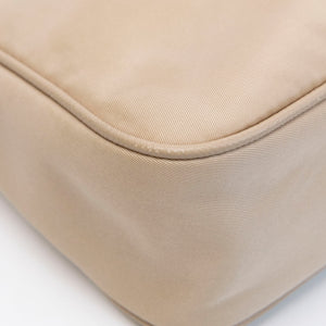 PRADA RE-EDITION 2005 SHOULDER BAG RE-NYLON BEIGE SHW