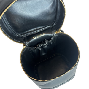 CHANEL VINTAGE VANITY BLACK GHW