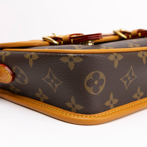 LOUIS VUITTON SATCHEL WEARABLE WALLET MONOGRAM GHW (MICROCHIP)