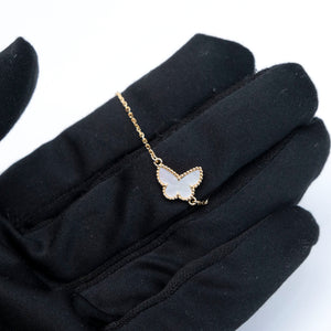 VAN CLEEF & ARPELS SWEET ALHAMBRA BRACELET YELLOW GOLD, MOTHER OF PEARL