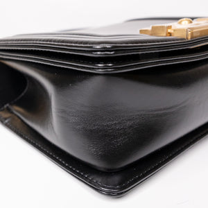 CHANEL 22C MINI BOY BAG CALFSKIN LEATHER GHW(MICROCHIP)