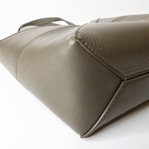 LOEWE MINI PUZZLE FOLD TOTE IN SHINNY CALF SKIN