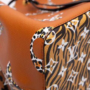 LOUIS VUITTON GIANT JUNGLE NEONOE MULTICOLOUR SHOULDER BAG GHW