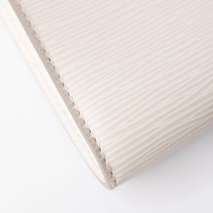 LOUIS VUITTON POCHETTE ACCESSORIES EPI LEATHER WHITE SHW