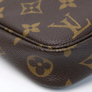 LOUIS VUITTON VINTAGE MINI POCHETTE MONOGRAM CANVAS GHW