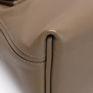 HERMES MINI 24/24 BAG ETOUPE EVERCOLOR / SWIFT LEATHER GHW STAMP B