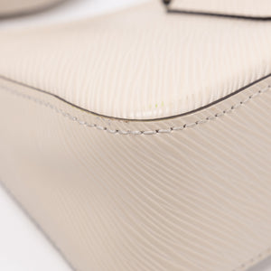 LOUIS VUITTON MARELLINI QUARTZ WHITE EPI LEATHER SHW