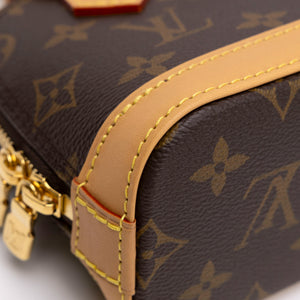 LOUIS VUITTON ALMA BB MONOGRAM CANVAS GHW (MICROCHIP)