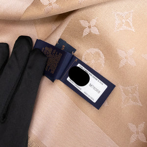 LOUIS VUITTON MONOGRAM DENIM SHAWL