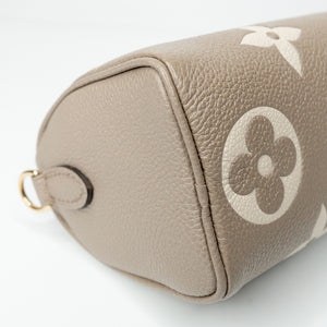 LOUIS VUITTON NANO SPEEDY MONOGRAM EMPREINTE LEATHER