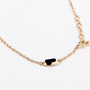 LOUIS VUITTON METAL CRYSTAL LV ICONIC NECKLACE GOLD