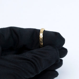 CHANEL CRUSH RING 18K YELLOW GOLD SIZE 53