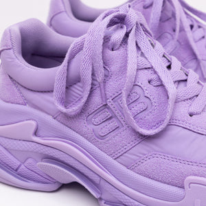 BALENCIAGA TRIPLE S SNEAKERS PURPLE SIZE 37