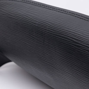 LOUIS VUITTON BUM BAG BLACK EPI LEATHER SHW