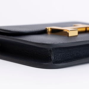 HERMES CONSTANCE SLIM EPSOM CABAN GHW STAMP W