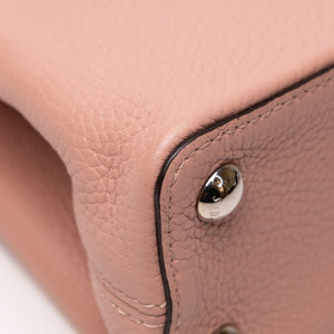 LOUIS VUITTON CAPUCINES BB LIGHT PINK TAURILLON CALFSKIN LEATHER SHW