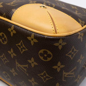 LOUIS VUITTON ESTRELA MEDIUM BROWN COATED CANVAS MONOGRAM GHW