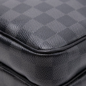 LOUIS VUITTON DAMIER GRAPHITE REM SHOULDER BAG N41446