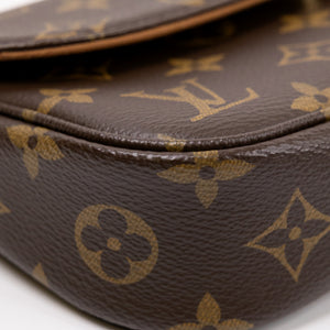 LOUIS VUITTON IVY WALLET ON CHAIN MONOGRAM CANVAS GHW