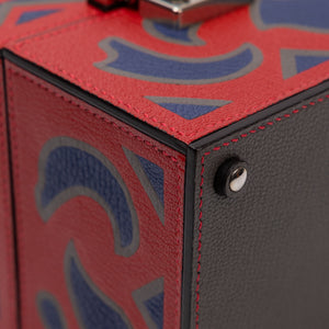 MOYNAT VANITY BOX BAG MULTICOLORED LEATHER SHW