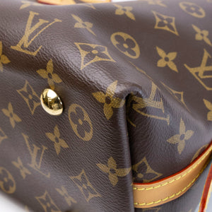 LOUIS VUITTON CARRYALL PM MONOGRAM CANVAS GHW (MICROCHIP)