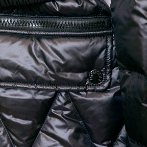 MONCLER SERILONG RECYCLED NYLON LONG COAT SIZE 2