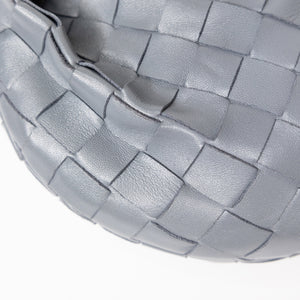 BOTTEGA VENETA MINI JODIE GREY CALF SKIN GHW