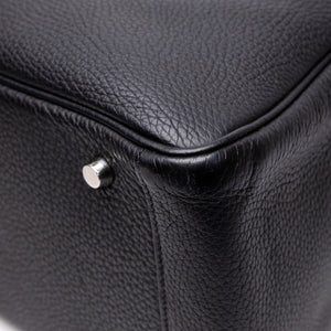HERMES LINDY 30 CLEMENCE LEATHER SHW STAMP SQUARE Q