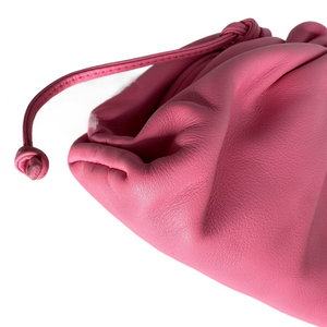 BOTTEGA VENETA LEATHER MINI POUCH CROSSBODY