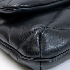 SAINT LAURENT LE 57 QUILTED SHOULDER BAG LAMBSKIN GHW