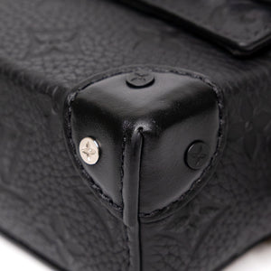 LOUIS VUITTON STEAMER WEARABLE WALLET BLACK BHW