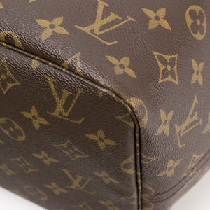 LOUIS VUITTON NEVERFULL GM MONOGRAM CANVAS GHW (MICROCHIP)