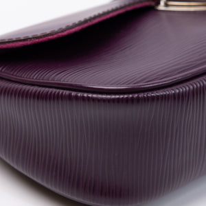 LOUIS VUITTON CASSIS EPI LEATHER MONTAIGNE CLUTCH BAG